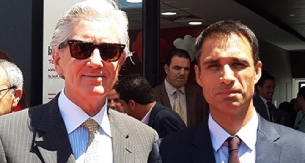 - Son excellence François Gouyette-Ambassadeur de France en Tunisie et et-Matthieu-Langeron, PDG de Total Tunisie