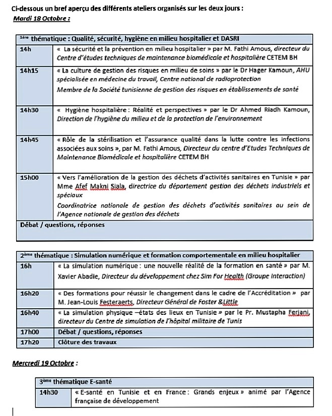 forum-sante-france-tunisie-bref-apercu-des-differents-ateliers-organises-sur-les-deux-jours