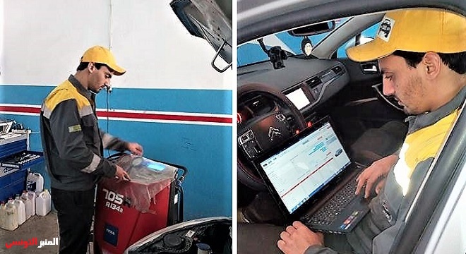 Mohamed El Arbi Dkhil, électromécanicien, lance à 26 ans à Ras Jebel, un projet de diagnostic-auto & d’assistance rapide