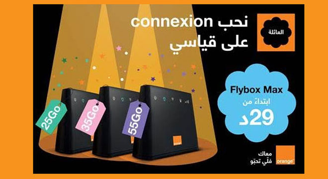 Profitez d’une connexion Internet 24h/24 avec les nouveaux forfaits de la gamme Flybox Max d’Orange