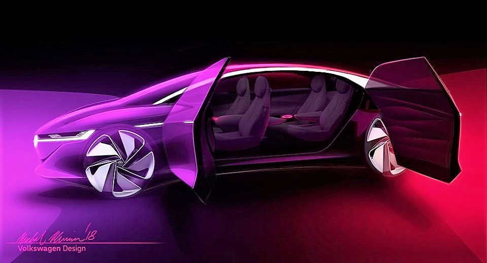 Volkswagen I.D Vizzion, une future berline électrique haut de gamme qui s’attaque à la Tesla Model S