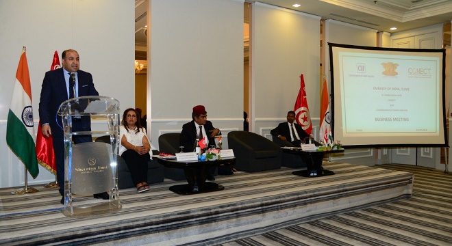 Visite d’une délégation d’affaires indienne en Tunisie