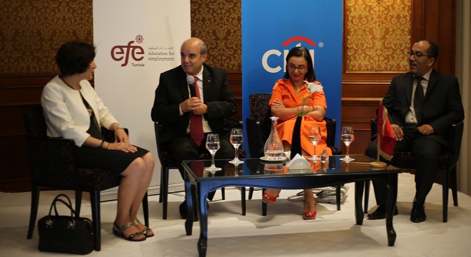 Cérémonie de Remise de certificats et Clôture du programme de formation pour l’emploi de l’EFE-Tunisie avec le soutien de la Fondation Citi pour l’année 2018