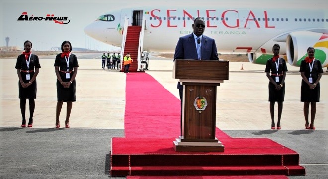 Le 1er Airbus A330neo d’Air Sénégal, baptisé Casamance, vient d’atterrir à l’aéroport international Blaise-Diagne de Dakar en présence du Président Macky Sall