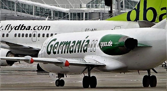 La compagnie aérienne allemande (Low Cost) Germania dépose le bilan et annule tous ses vols