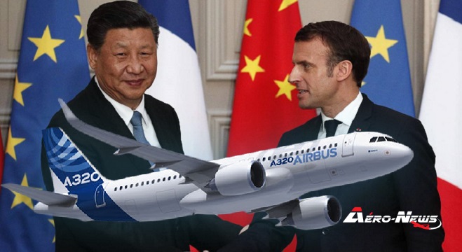Paris : en présence de Xi Jinping & Macron, la Chine et Airbus renforcent leur partenariat par une commande de 300 avions