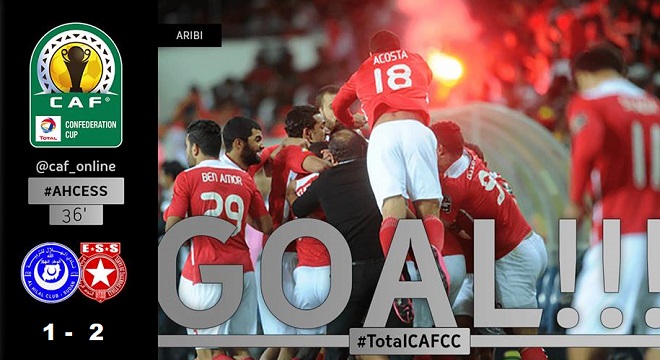 -Coupe-de la-CAF-de football-l’ESS-bat-Al Hilal-(1-2)