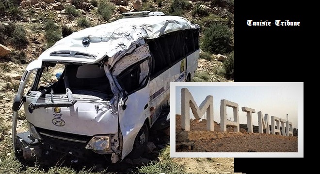 Drame à Matmata : suite à la chute dans un ravin d’un bus transportant des enfants, le bilan est en hausse…
