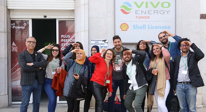 «Face à l’horloge» dévoile son palmarès : 3 Prix et le privilège de relooker la façade de Vivo Energy Tunisie !