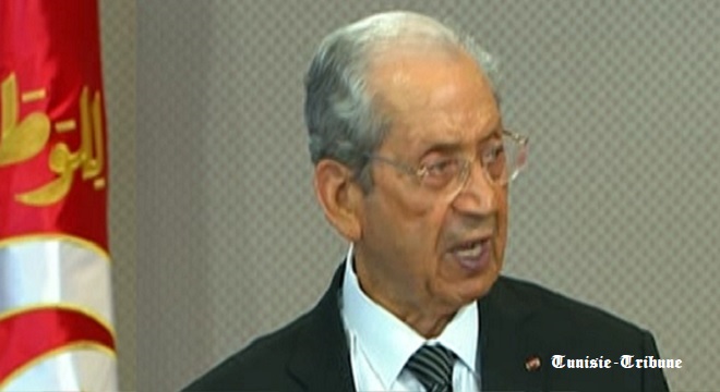 Emu jusqu’au larmes, Mohamed Ennaceur fit un discours d’adieux à BCE particulièrement émouvant