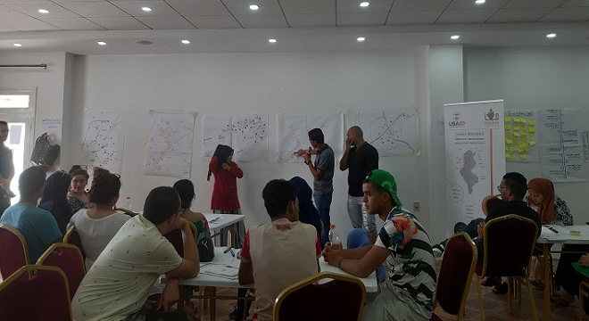 Des ateliers de formation aux jeunes (CYM Training) dans le cadre du projet Ma3an