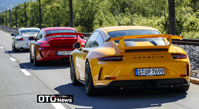 La Porsche 911 GT3 fête ses 20 ans