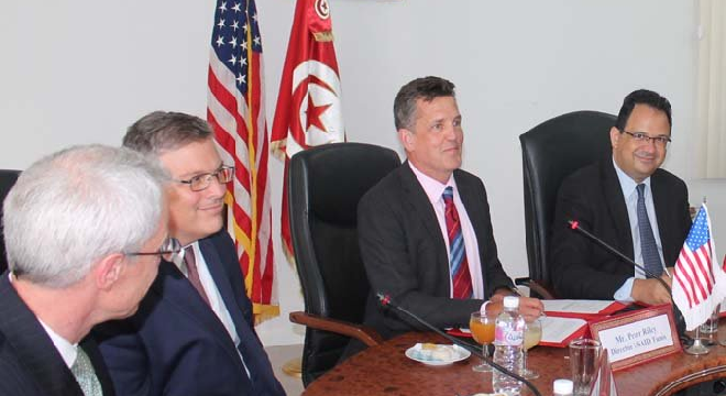 Don financier américain de 1 milliard de dinars à la Tunisie