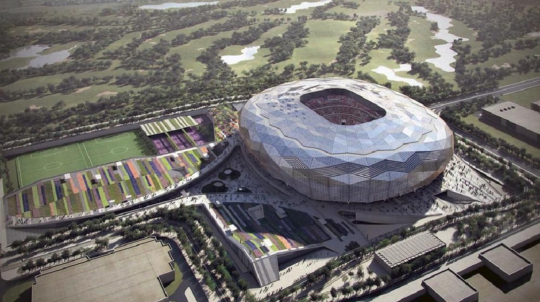  Qatar  2022  un stade  inaugur  pour la finale de la Coupe 