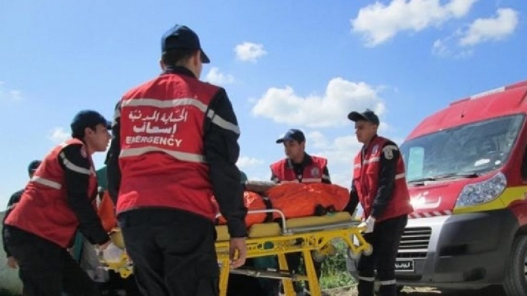des-agents-de-la-garde-nationale-blesses-dans-le-renversement-dun-bus-sur-la-route-tunis-marsa