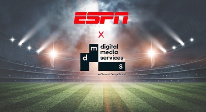 DMS becomes Exclusive Media Representative for ESPN Sports Media Ltd. across Middle East and North Africa