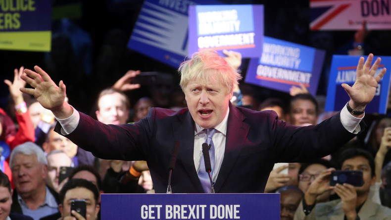 Législatives britanniques-majorité absolue pour Johnson