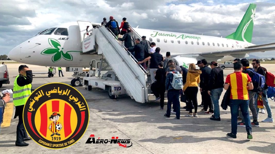 - Destination-Le-Caire-Jasmin-Airways-transporteurs-des-supporters-de-l’Espérance-s-t