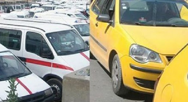 Suspension du transport irrégulier et du taxi touristique