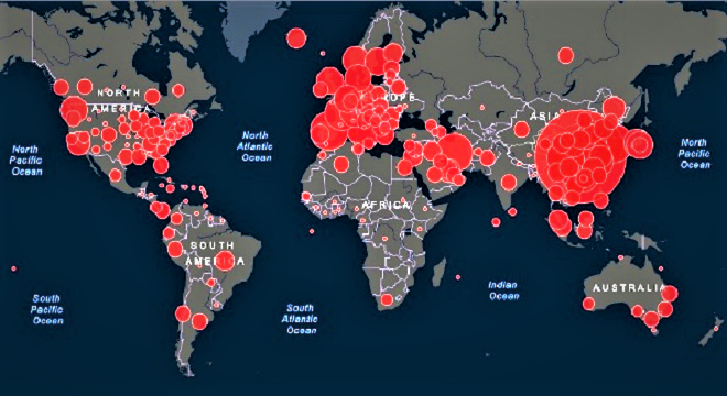 Bilan Mondial du Coronavirus (au 1er avril) : 861.305 cas confirmés et 42.365 décès (détails)