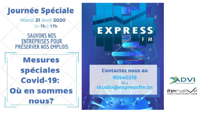 ExpressFM lance sa 5e édition de Mesures spéciales Covid-19 : « Sauvons nos entreprises pour préserver nos emplois ». Où en sommes-nous ?