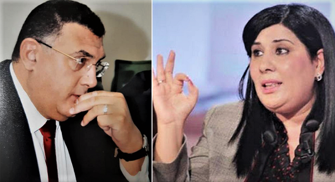 Diffamations : Yadh Elloumi dément et porte plainte contre Abir Moussi pour avoir comparé Qalb Tounes à une Maison-close