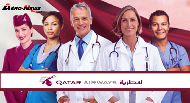 - Qatar Airways offre 100 000 billets gratuits aux professionnels de santé pour les remercier