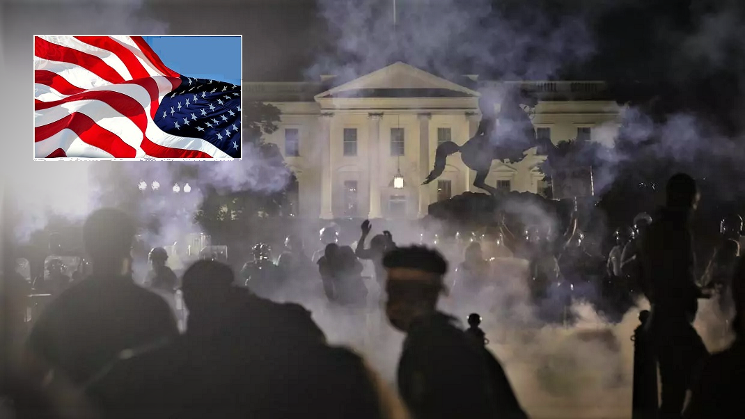 Colère et violences aux Etats-Unis avec couvre-feu à Washington ...