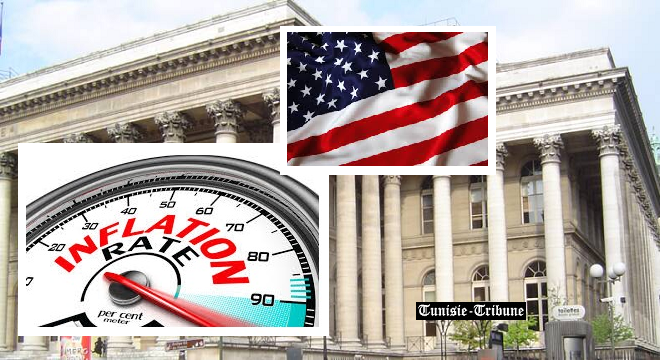 - Aux États-Unis- l'inflation bat des records-Wall Street ouvre dans le rouge-