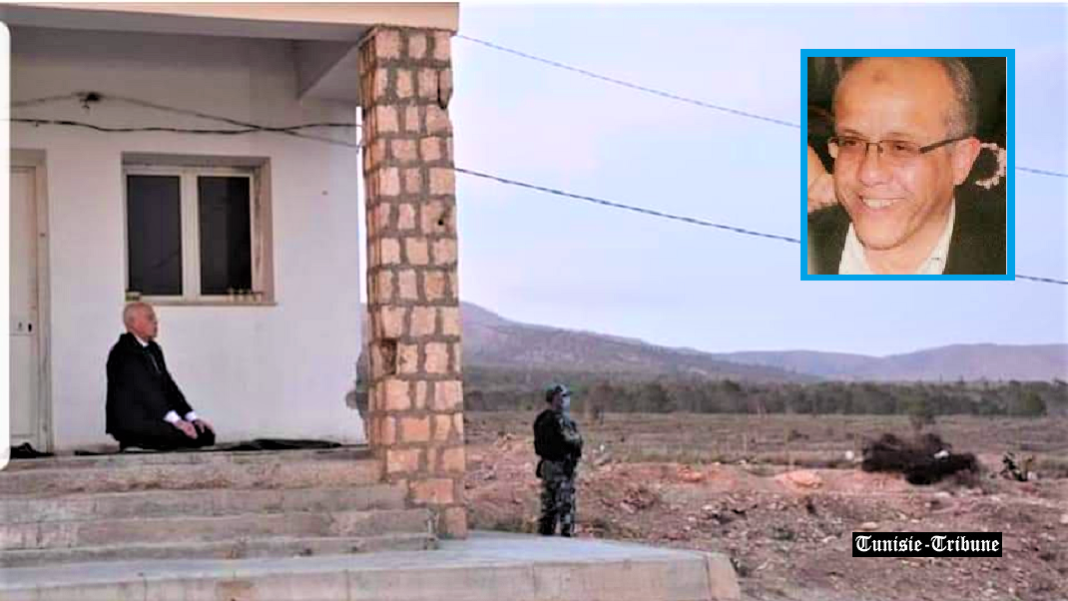 نوفل سعيد ينشر صورة رئيس الجمهورية-Naoufel Saied commentant une photo du Président de la République