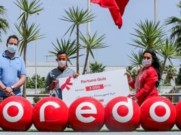 Ooredoo récompense les premiers gagnants du jeu Fortuna Quiz