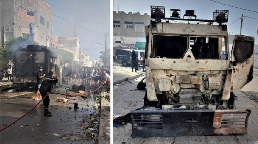 Un 25 juillet particulièrement chaud-et c'est pas la canicule-ni au Bardo-ni à Siliana, ni à Sfax qui enregistre aussi de durs saccages