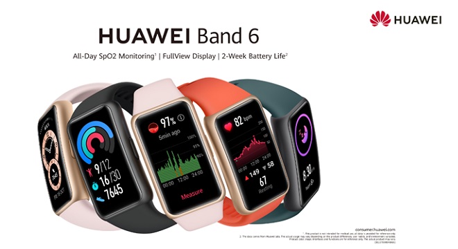 Huawei lance le tout nouveau HUAWEI Band 6 en Tunisie