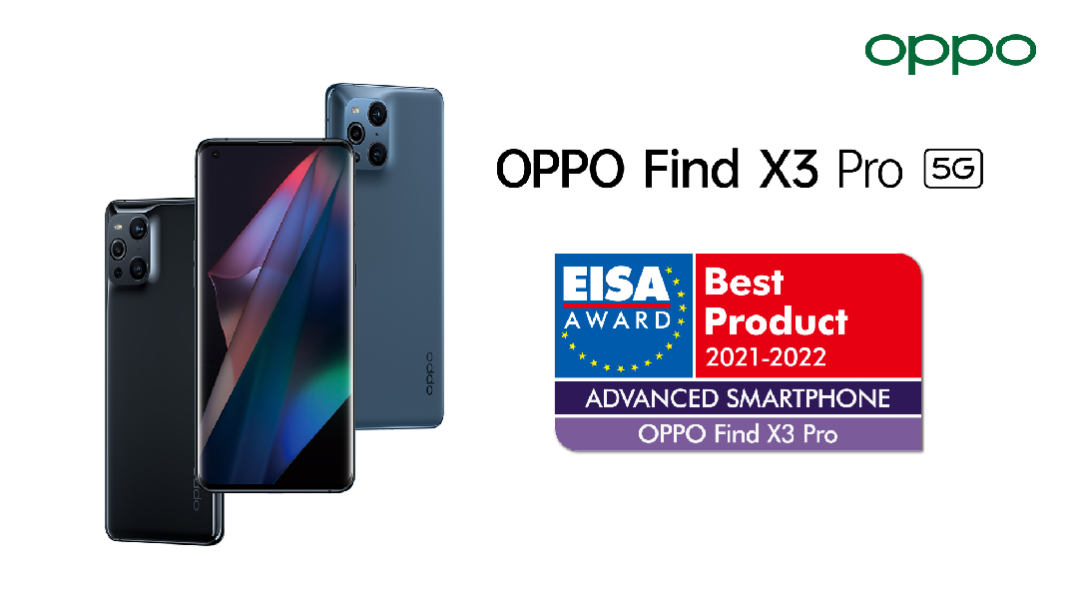 OPPO Find X3 Pro-أفضل هاتف ذكيّ لهذه السّنة حسب EISA