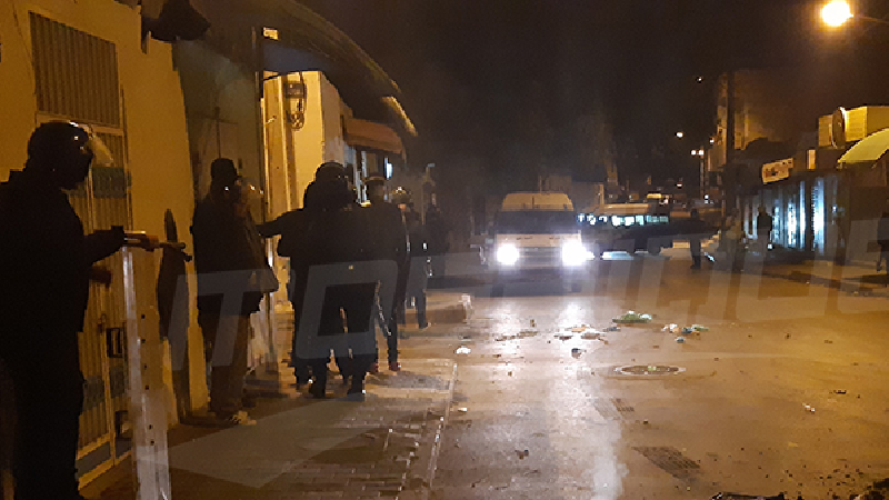 Kasserine-Affrontements nocturnes à la Cité Ennour
