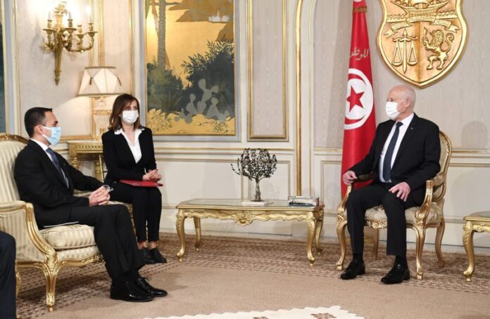 Saied reçoit le ministre italien des Affaires étrangères