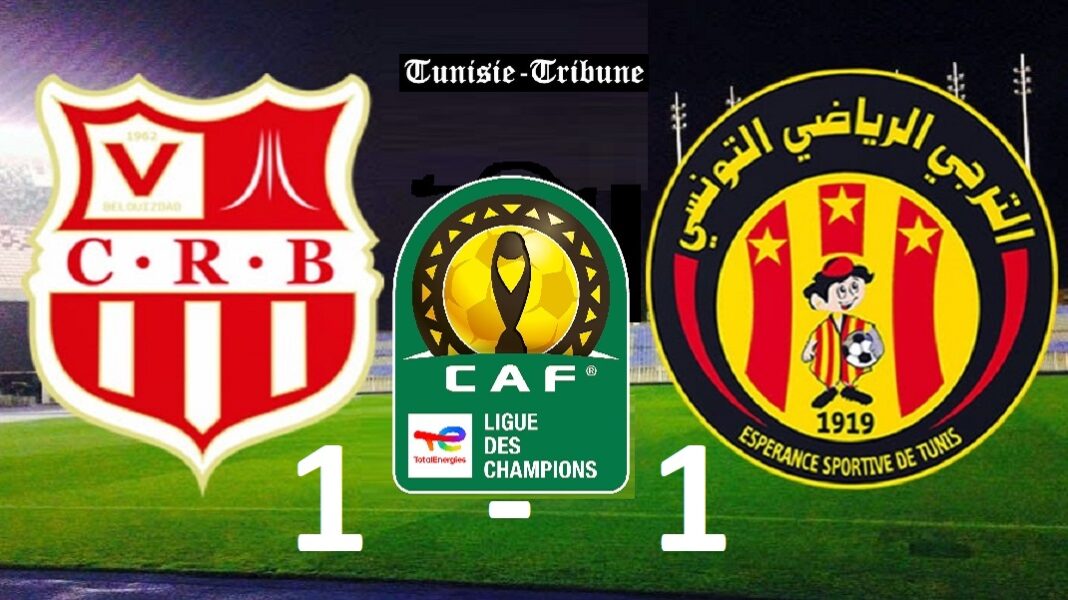EST-CR Belouizdad-TT-Ligue des champions d'Afrique-’Espérance sportive de Tunis arrache le nul (1-1) à Alger-