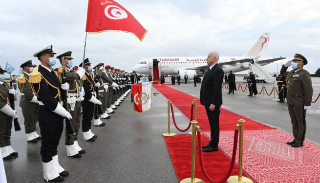 Kais Saïed en visite à Bruxelles pour participer au Sommet UE-UA