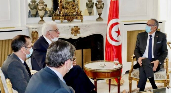 Karim Jamoussi rencontre le Groupe d’Amitié Tuniso-Français au Sénat