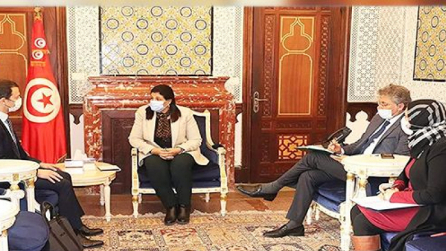 La ministre des Finances reçoit le nouveau directeur du bureau du FMI