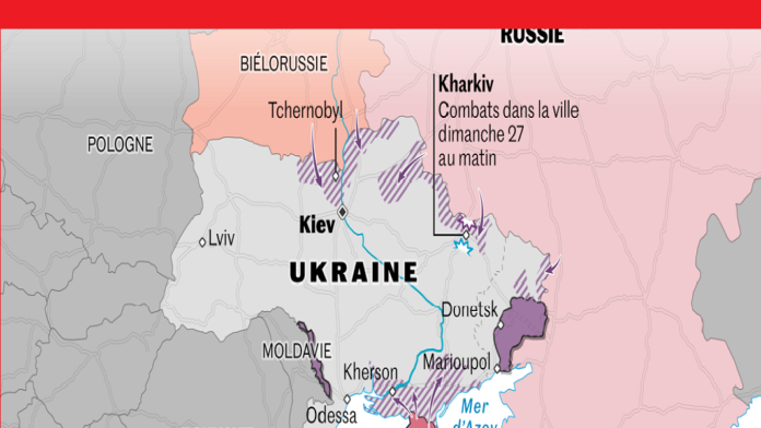 Les forces russes progressent vers Kiev, les Ukrainiens affirment avoir repris le contrôle de Kharkiv !
