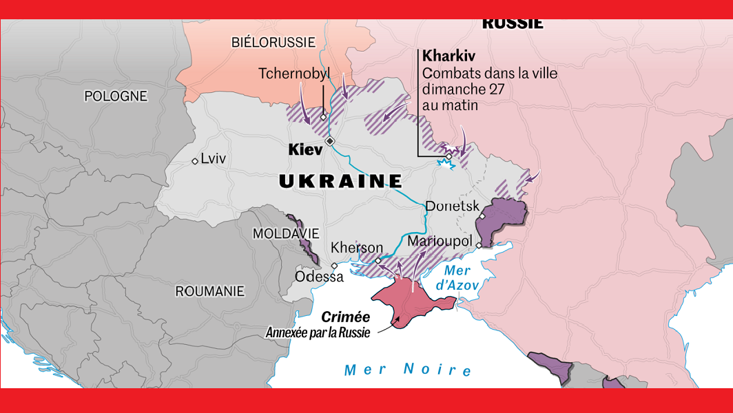 Les forces russes progressent vers Kiev- les Ukrainiens affirment avoir repris le contrôle de Kharkiv-