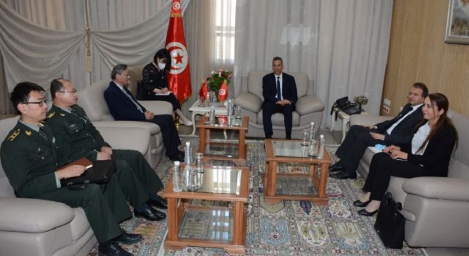 Le ministre de l’Intérieur reçoit l’ambassadeur de Chine