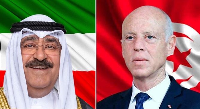 Kais Saied s’entretient au téléphone avec le prince héritier de l’Etat du Koweït