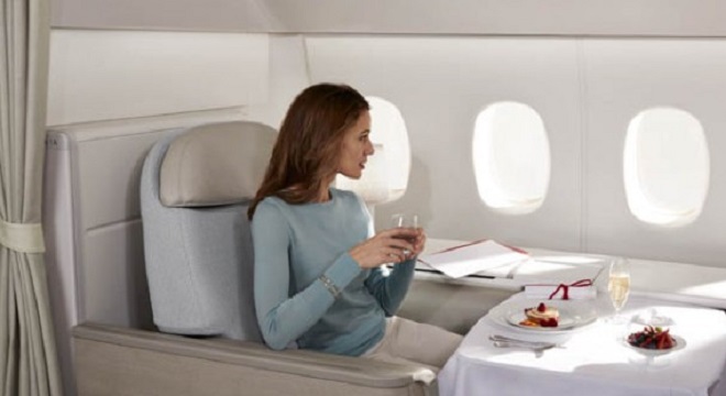 NOUVEAUX MENUS ÉTOILÉS DANS LES CLASSES AVANT D’AIR FRANCE