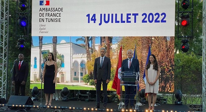 Le Discours de Son Excellence l’ambassadeur de France en Tunisie pour le 14 juillet 2022
