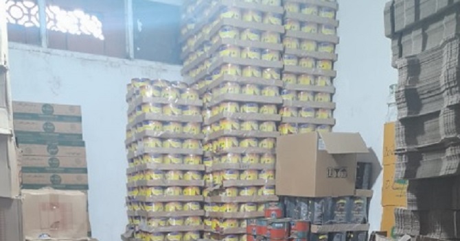 Saisie de denrées alimentaires d’une valeur d’un million de dinars