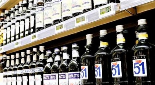 prix des boissons alcoolisées