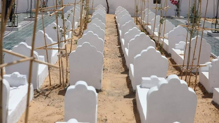 Zarzis Le cimetière Le jardin d’Afrique fermé jusqu'à nouvel ordre