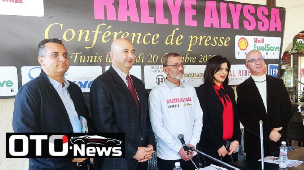 Ahlem Bouafif-SG de la FTA-à la Conférence de Prese du Rallye Allyssa doté du Trophée Shell FuelSave